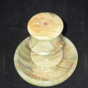 Vintage Onyx Incense Holder